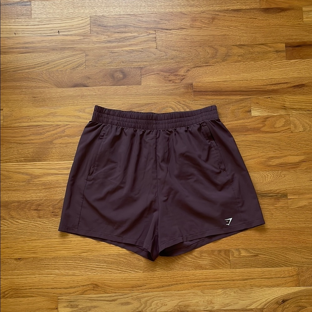 Gymshark Brown Athletic Shorts